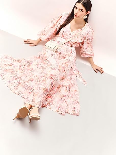 VERO MODA Maxi Fit and Flare Dress for Women