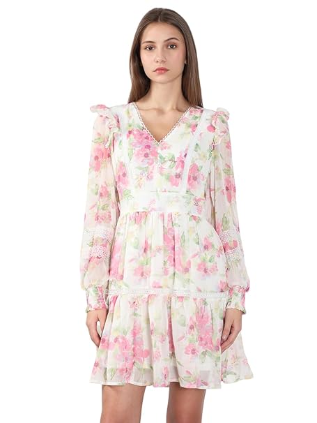 VERO Moda Mini Fit and Flare Dress for Women