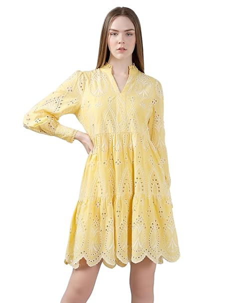 VERO Moda Above The Knee Fit and Flare Dress for Women