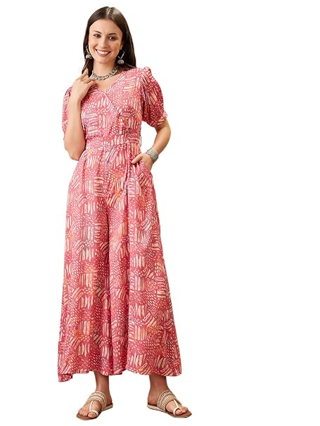 Globus Women Jumpsuit (GS578236_Pink_S)