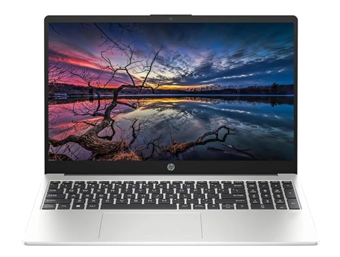 HP Business Laptop (2026) AMD Ryzen 5 7535U 8GB DDR5 RAM, 512GB SSD, AMD Radeon Graphics, Windows 11 Pro, 15.6" HD Display, Thin & Light, Turbo Silver, 1.45 kg
