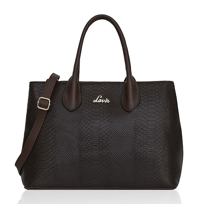 Lavie Women's Ficus Large Satchel Handbag for Women | Satchel Bag for Work | Ladies purse | Stylish Shoulder Bag | Gift For Women
