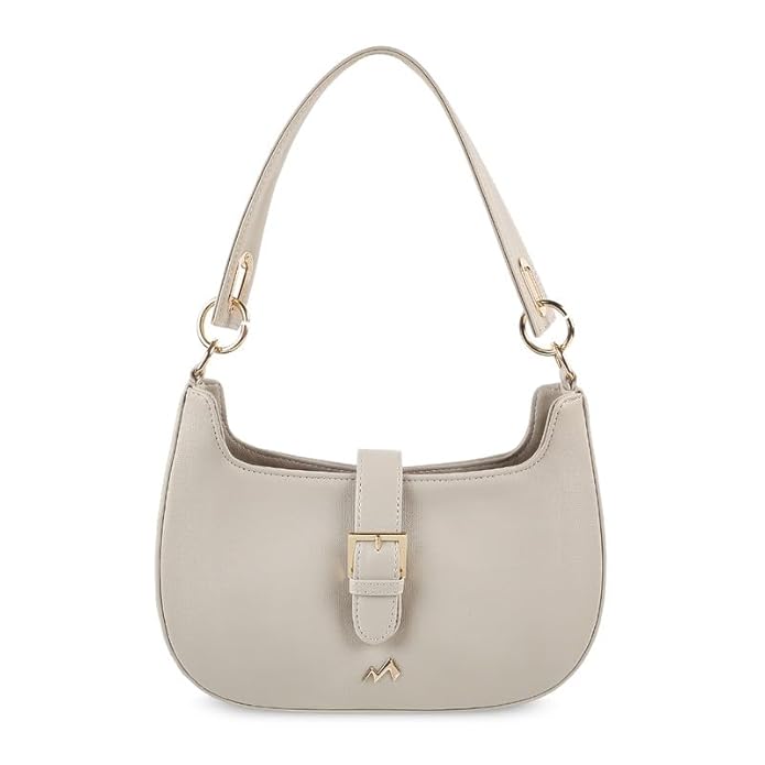 Metro Faux Leather Premium Zipper Casual Hobo Bag For Women