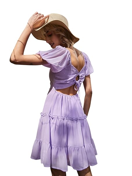 Sassafras Women Casual Above The Knee Length Dress