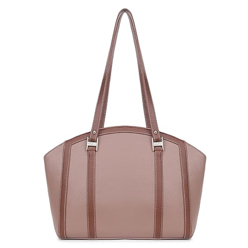 EXOTIC Shoulder Handbag for Women, Classic Fashion Design with Contrast Stitching