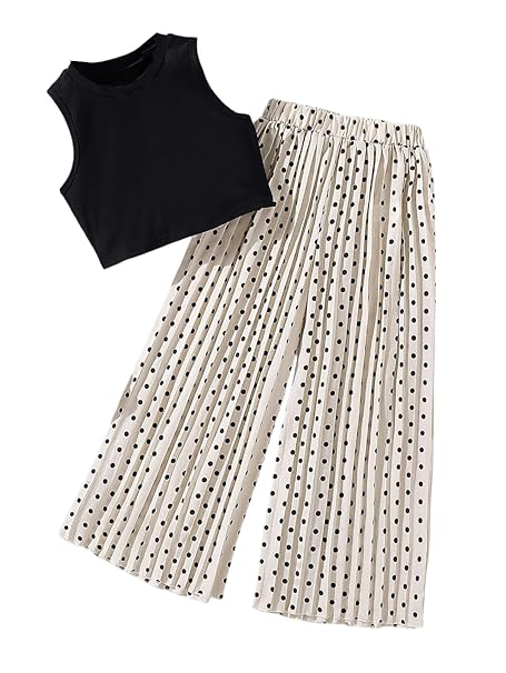 Tagas Girls TOP AND PANT|COORDINATED_OUTFIT FOR GIRL| DRESS FOR(GIRLS)| TOP WITH PALAZZOS FOR GIRL'S|(GTP)