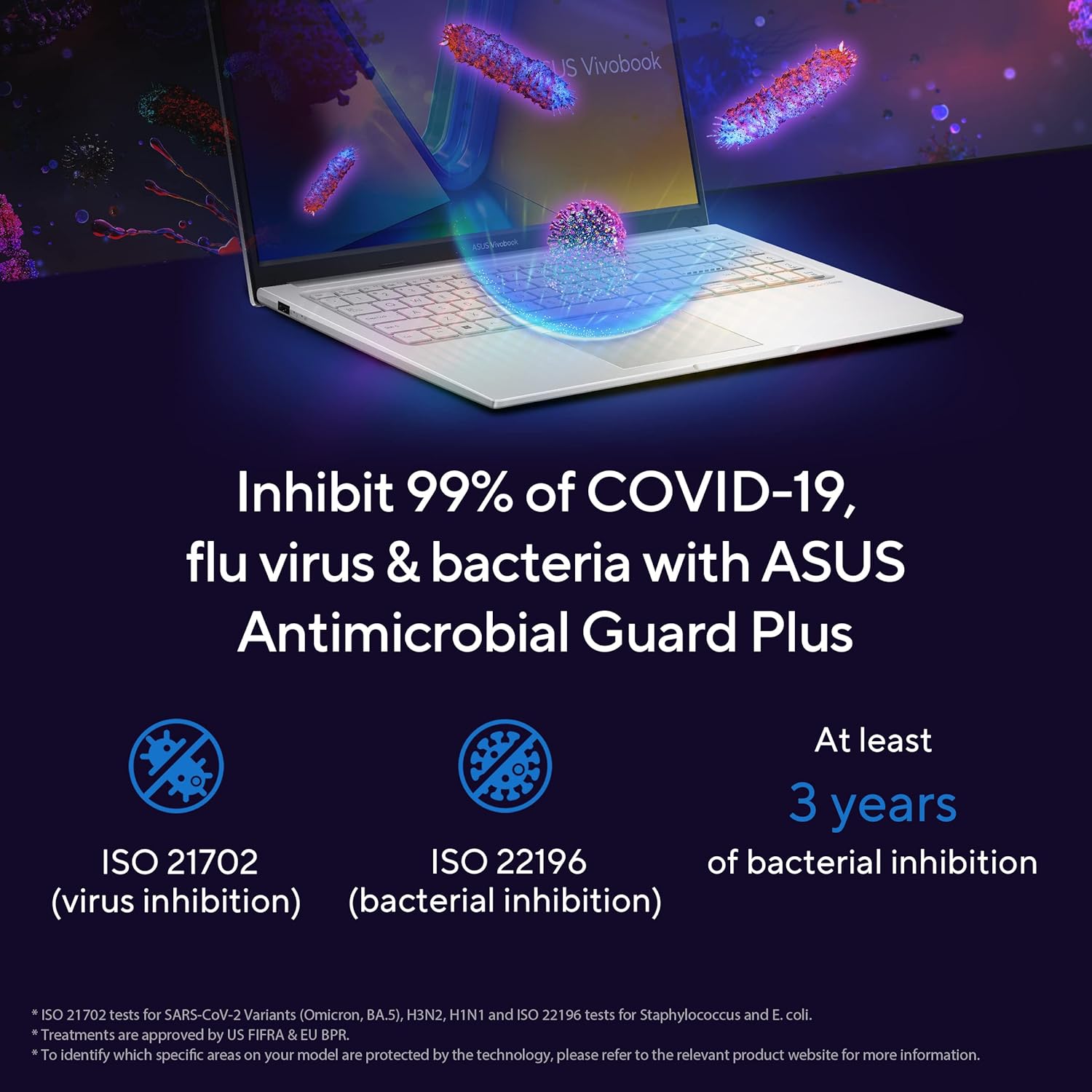 ASUS Vivobook 15 (2025), 13th Gen,Intel Core i3-1315U, 8GB RAM, 512GB SSD, FHD, 15.6", 39.6 cm, Windows 11 Home,M365 Basic(1 Year)* Office 2024,Cool Silver,1.7 Kg, X1504VA-D5321WS, Thin & Light Laptop