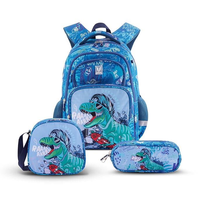 VAYA School Bags for Boys/Girls, Large Capacity Waterproof Backpack, Stylish and Spacious, Lightweight Comfortable Casual Bag for Everyday Use