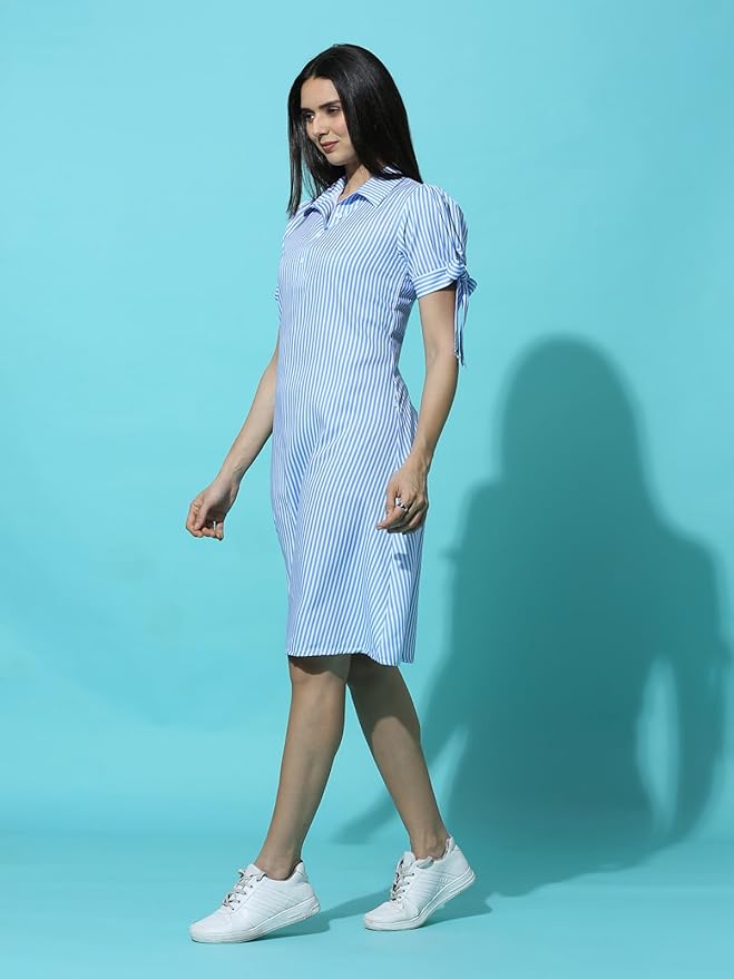 Leriya Fashion Mini Dress for Women | One Piece Dresses for Womens |Mini Dresses Rayon for Women Stylish |Summer Casual Outfit Wear Events, Date & Evening Look |Tunic Shirts for Women
