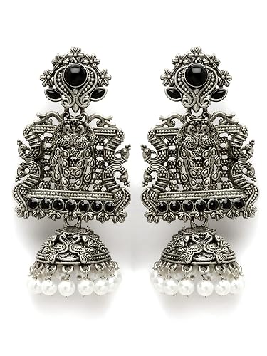 Karatcart Gold Plated Long Dangler Earrings for Women