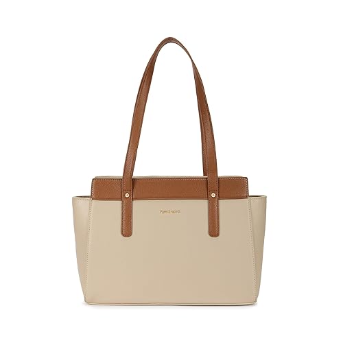 Fastrack Lowkey Luxe Shoulder Bag for Women, Medium Size with Top Zip Closure, Inner Access Pocket and Central Zip Compartment, Stylish Everyday Shoulder Bag with 3.5L Capacity