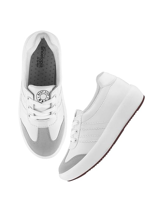 Shoetopia Women Lace Up Casual Shoes