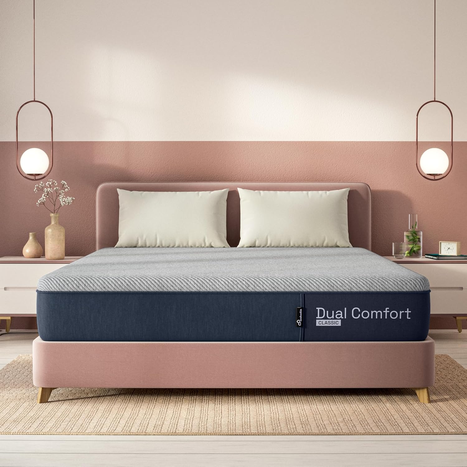 Wakefit Mattress | 7 Years Warranty | Dual Comfort with Hard & Soft Foam, Double Bed, Foam Mattress, 6-Inch Bed Mattress, King Size (78x72x6_7 Pressure Zone Foam)