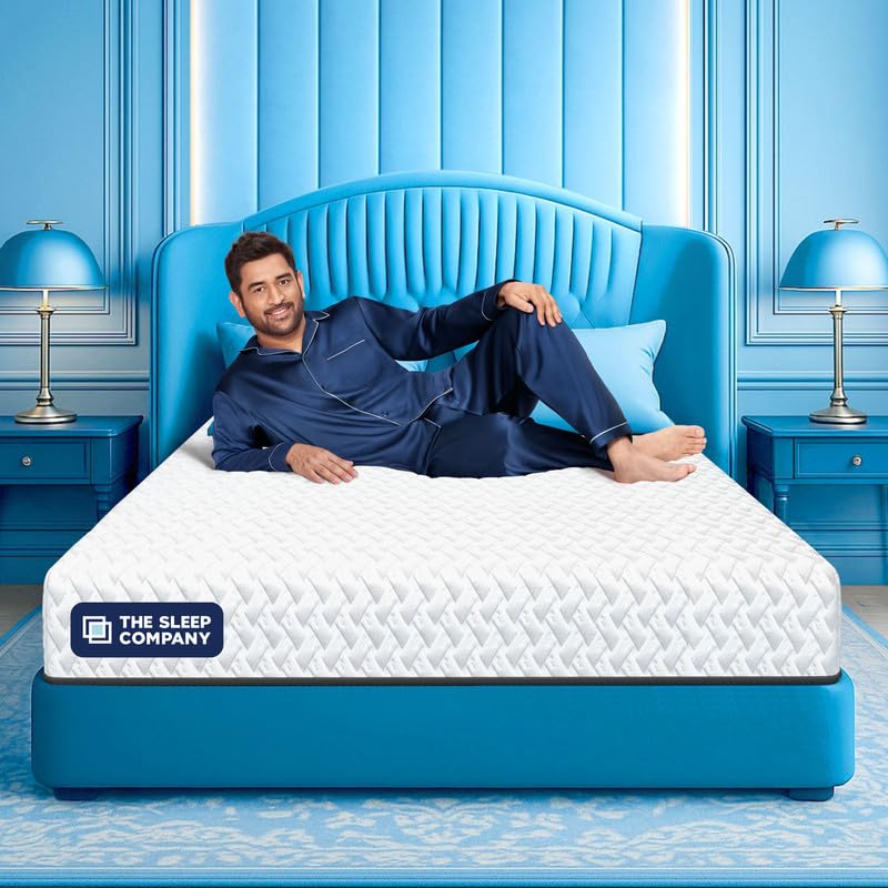 The Sleep Company Orthopedic GRID Mattress | Doctor-Recommended Support for a Healthy Back | Patented SmartGRID Technology | Medium Firm | 10-Year Warranty | King Size Bed Mattress | 78x72x8