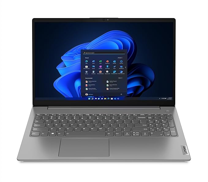 Lenovo V15 AMD Ryzen 7 7730U 15.6" (39.62cm) FHD 250 Nits Antiglare Thin and Light Laptop (Free MS Office) Lifetime (16GB/512GB SSD/Windows 11/Iron Grey/1.65 Kg) 1 Year Brand Warranty, 83CRA01SIN