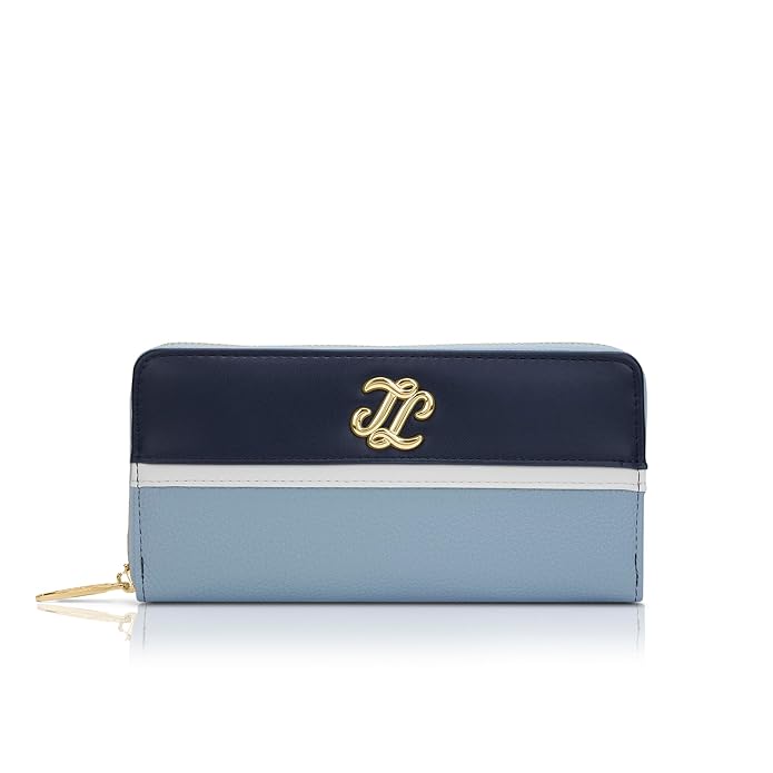 Lavie Signature Women's St.Cloud Colourblock Zip Around Wallet | Gift for Women