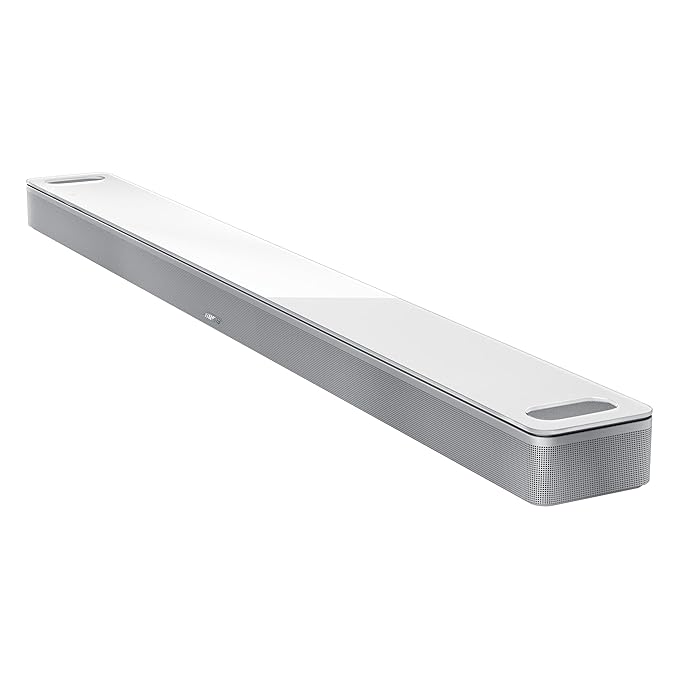 Bose NEW Smart Ultra Soundbar with Dolby Atmos Plus Alexa, Wireless Bluetooth AI Surround Sound System for TV, White