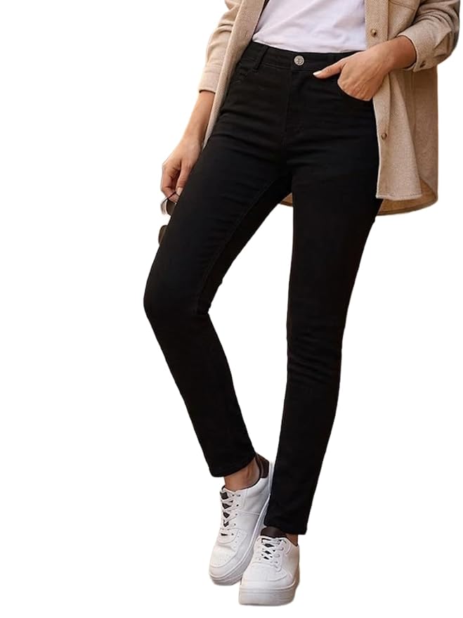 Urbano Fashion Women's Skinny Fit High Rise Jeans