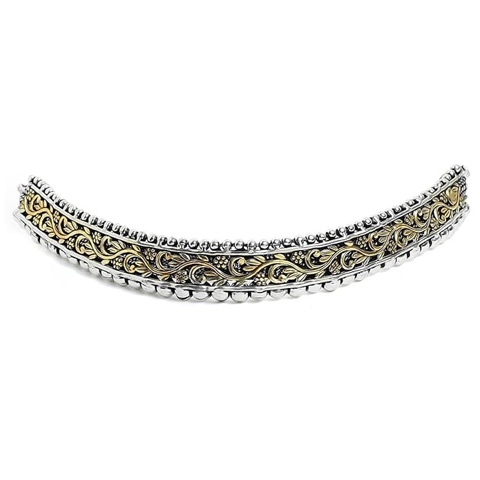 Rubans Choker Necklace Oxidised Style Trendy Jewellery Gift for Women & Girls
