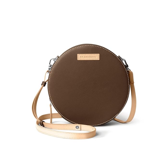 DailyObjects Orbis Round Sling Crossbody Bag For Women| Beautiful Print Vegan Leather Purse With Slip Pocket Inside| Zip Closure & Adjustable Strap| Storage Space For Essentials