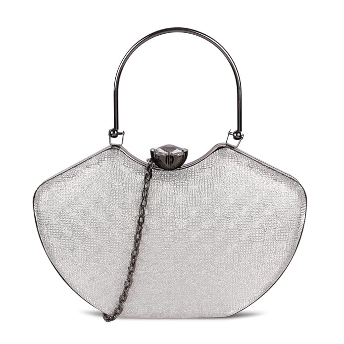 Mochi Women's Fashionable Faux Leather Party Clutch