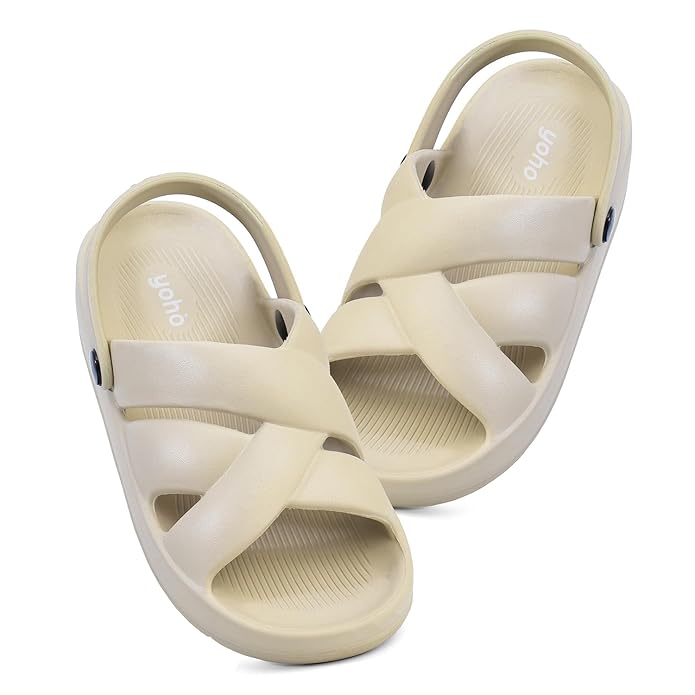 YOHO Wanderz Clogs for Women | Waterproof Monsoon Footwear & Rainy Sandals | Soft EVA Cushioned Bold Sole