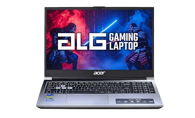 Acer ALG, Intel Core5-210H Processor, NVIDIA GeForceRTX 3050-6GB DDR6, 16GB RAM, 512GB SSD,Office 2024 + M365 Basic, FHD 15.6", 144Hz, Windows 11 Home, Steel Gray, 1.99 KG, AL15G-53, Gaming Laptop