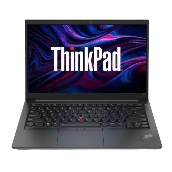 Lenovo ThinkPad E14 AMD Ryzen 5 7535HS (16GB RAM/1TB SSD/Win11 Home/Office 2024/Backlit Keyboard/Fingerprint) 14" WUXGA IPS 300 Nits Thin & Light Laptop/1Y Warranty/Aluminium Top/1.42 kg, 21M3S0KS00