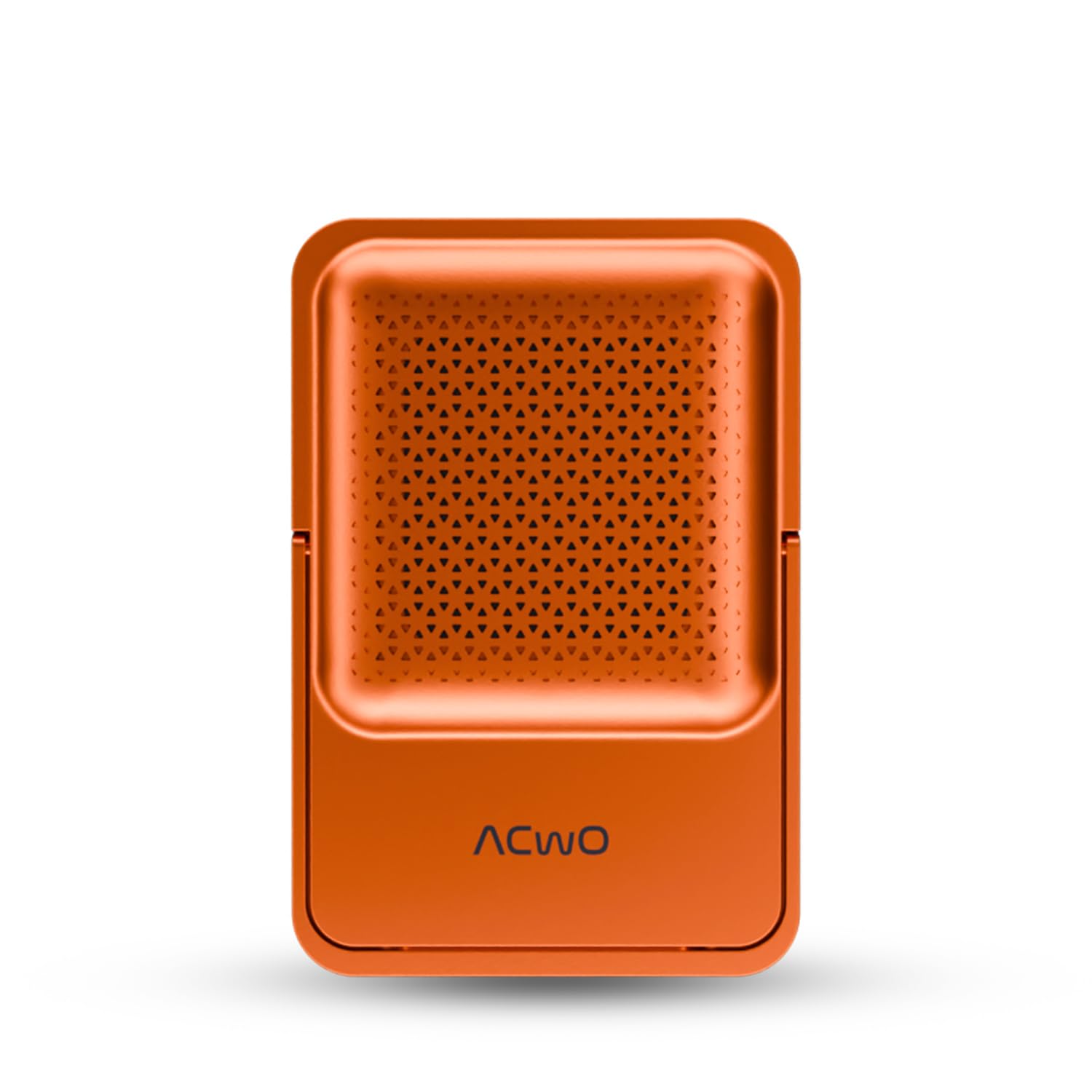 CARNIwAL FIRE | MagSafe Stand | Wireless Portable Magnetic Speaker | Triple Driver Output | 6W Sound | 4Hrs Playtime | Quick Charging | 6.1MM Ultra Slim Design | 18MM Drivers | Bluetooth v5.4 (Orange)