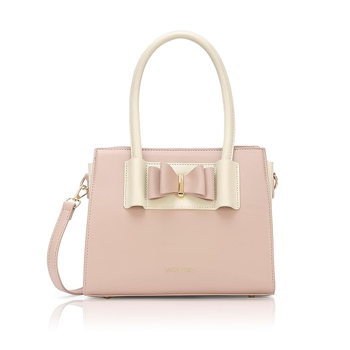 Lavie Luxe Women's Knot Satchel Handbag | Satchel Bag for Work | Ladies Purse | Stylish Shoulder Bag | Gift For Women