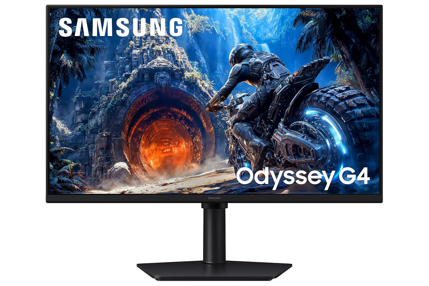 Samsung Odyssey G4 Flat Monitor 27 Inch FHD (1,920 x 1,080 Resolution), 300 Hz, IPS Panel, 1ms(GTG), Display Port, HDMI, Headphone Jack, FreeSync & G-Sync (LS27HG400EWXXL, Black)