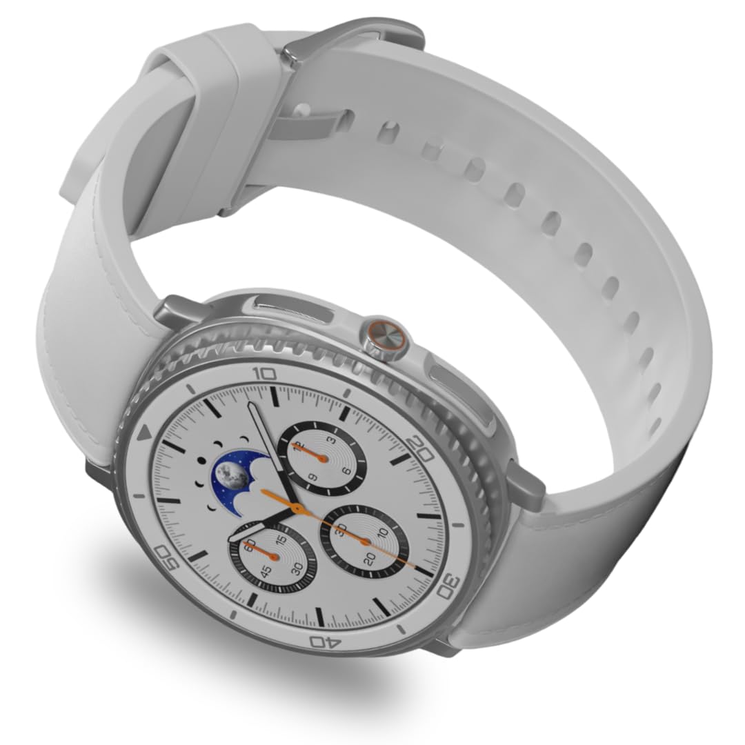 SAMSUNG Galaxy Watch 8 Classic | 46mm, Rotating Bezel | AI Smartwatch w/ 1.34" AMOLED, Wear OS 6, Wi-Fi, Bluetooth, GPS Fitness Tracker, IP68, MIL-STD-810H | International Model L500 | w/Fast Charger,