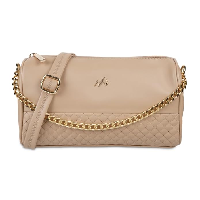 Metro Women Elegant Quilted Crossbody Bag