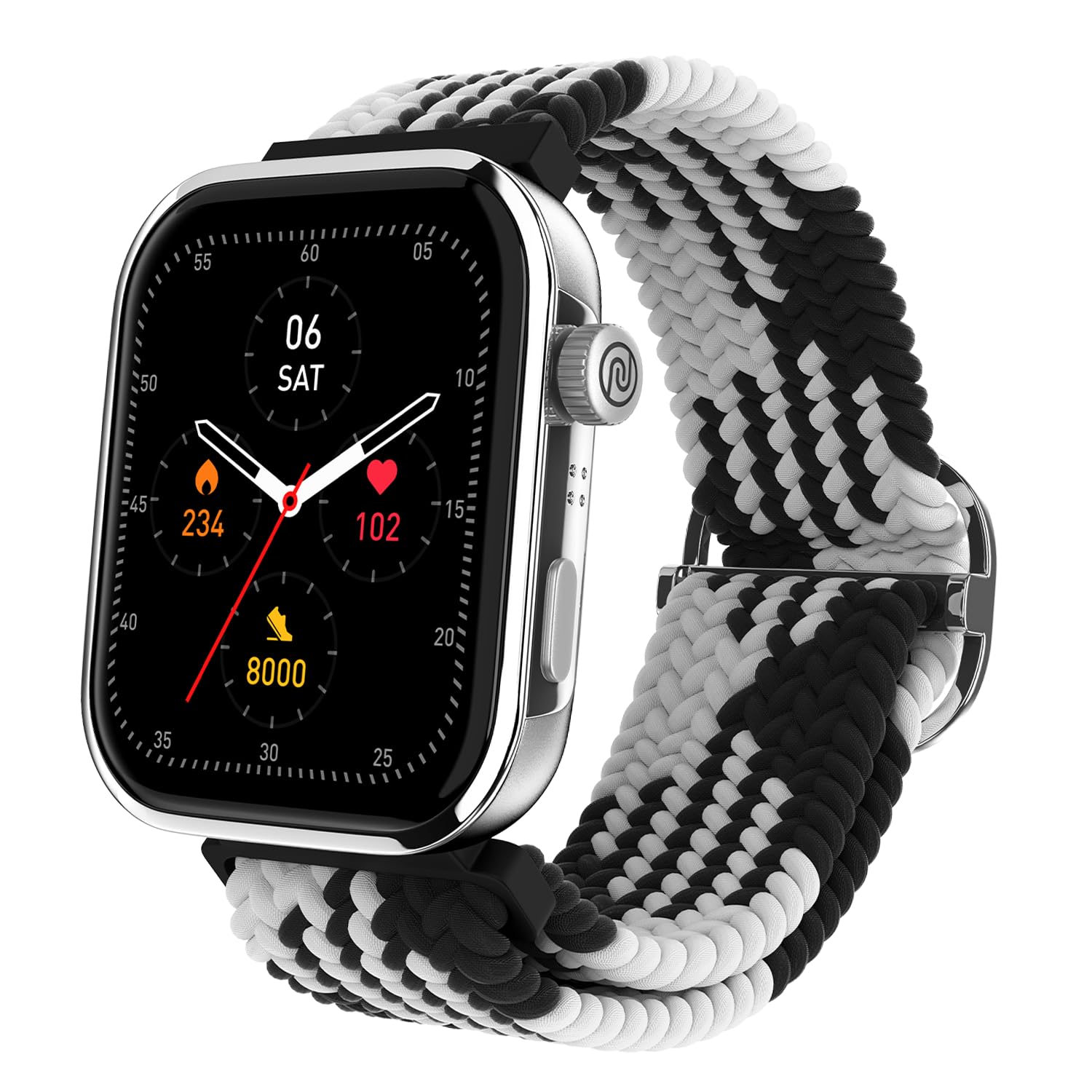 Noise ColorFit Pro 5 Max 1.96" AMOLED Display Smart Watch, BT Calling, Post Training Workout Analysis, VO2 Max, Rapid Health, 5X Faster Data Transfer - Shadow Black