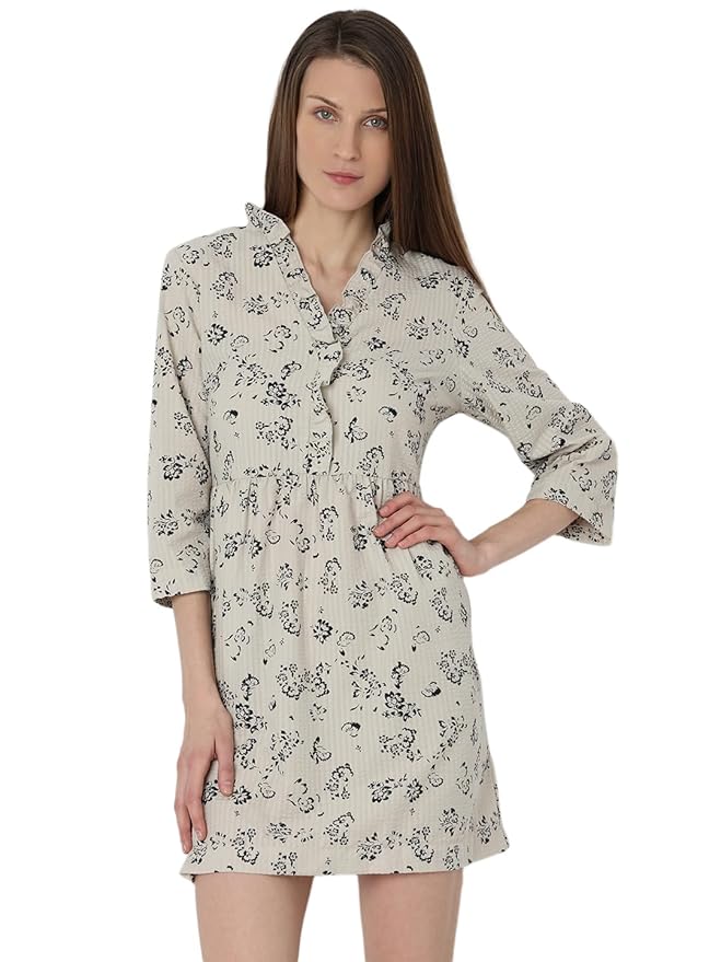 VERO Moda Above The Knee Fit and Flare Dress for Women