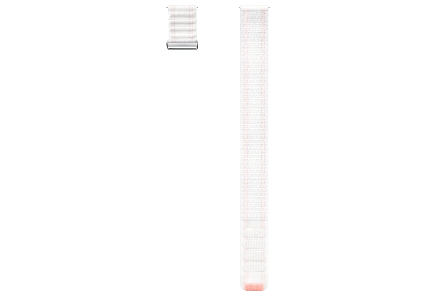 Samsung Galaxy Watch7 Fabric Band (S/M), Pink White