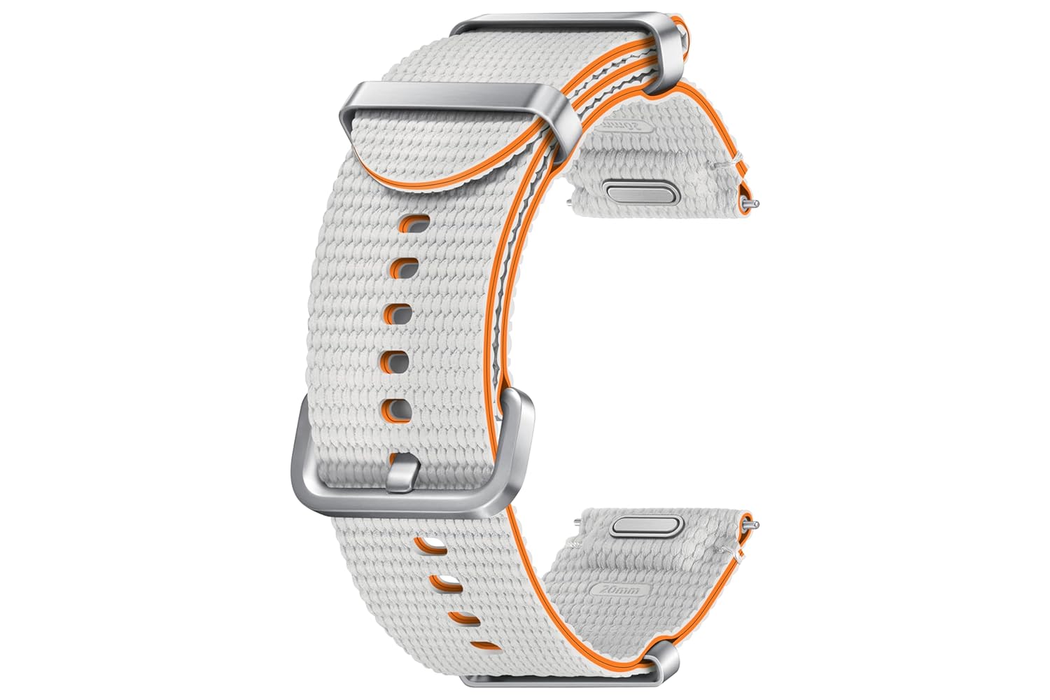 Samsung Galaxy Watch7 Athleisure Band (M/L), Silver