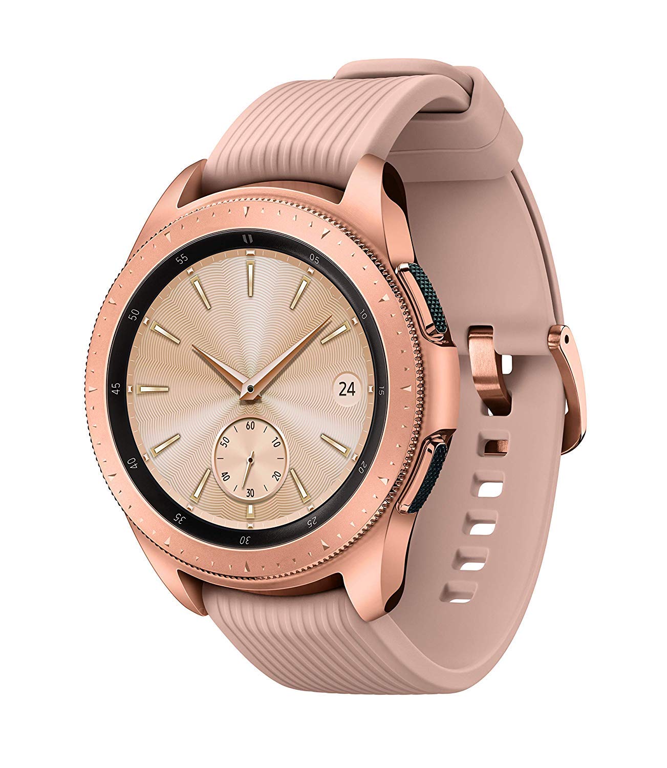 Samsung Sm-R810Nzdaxar Bluetooth Watch- Rose Gold (3 to 4 days Battery Life_Compatible with bluetooth capable smartphones_Wireless)