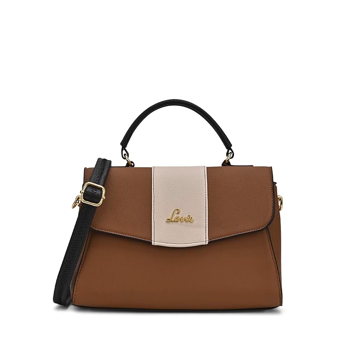 Lavie Women's Beech Flap Satchel Bag | Satchel Handbag for Work | Ladies Purse | Stylish Shoulder Bag | Gift for Women