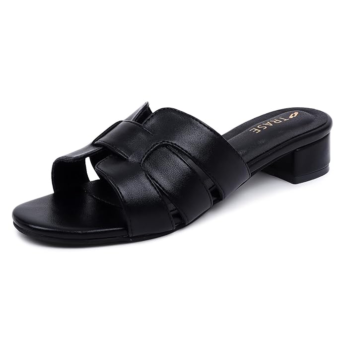 TRASE Block Heels Sandals For Women, Sassy Stylish & Comfortable Footwear