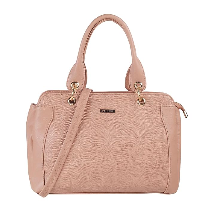 Metro Faux Leather Premium Zipper Casual Shoulder Bag For Women