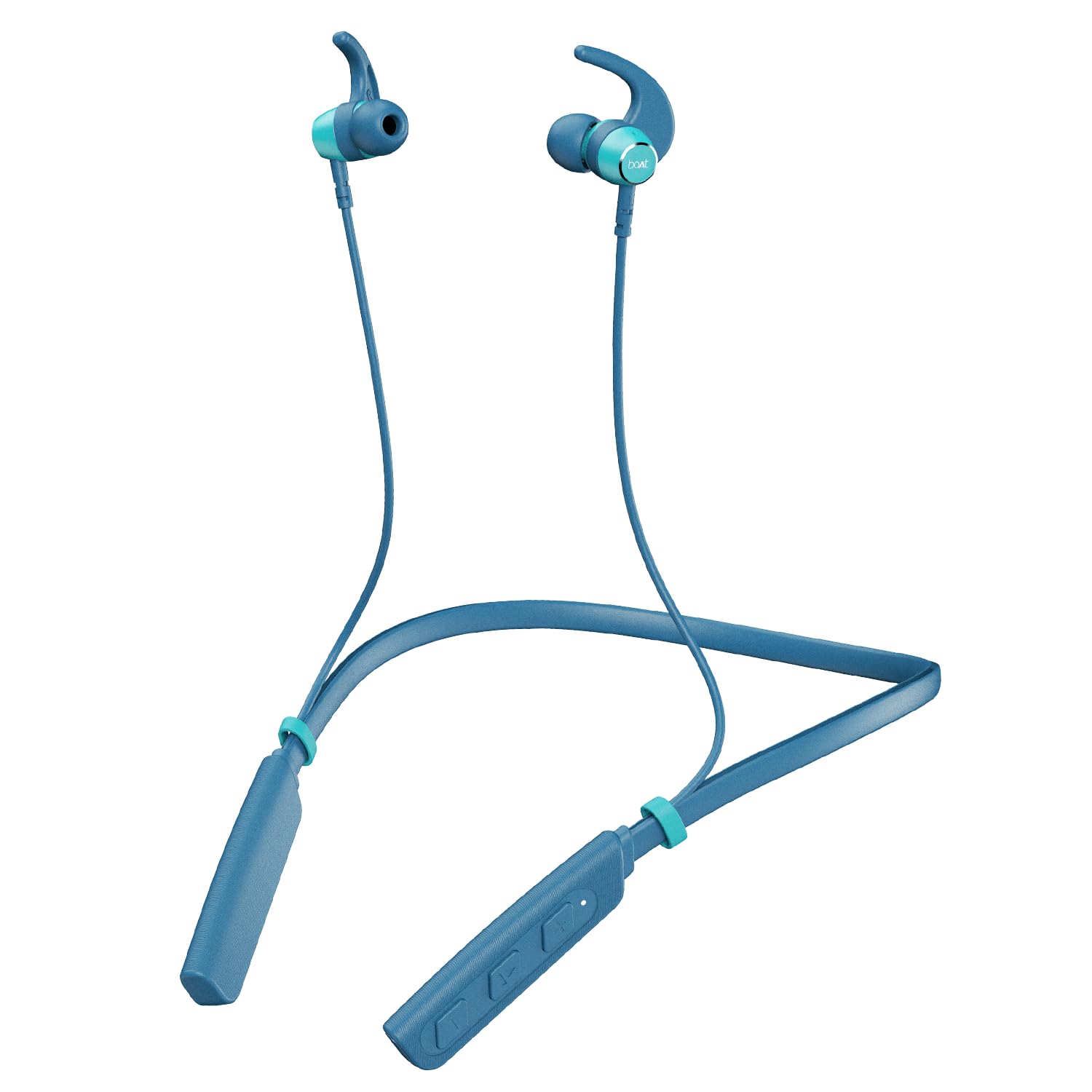 Boat Rockerz 235 Pro Wireless Bluetooth Neckband in Ear Earphone, Upto 20 hrs of Playtime, Beast Mode, Low Latency, IPX5 Water & Sweat Resistance, ENx Technology, Bluetooth v5.2(Furious Blue)