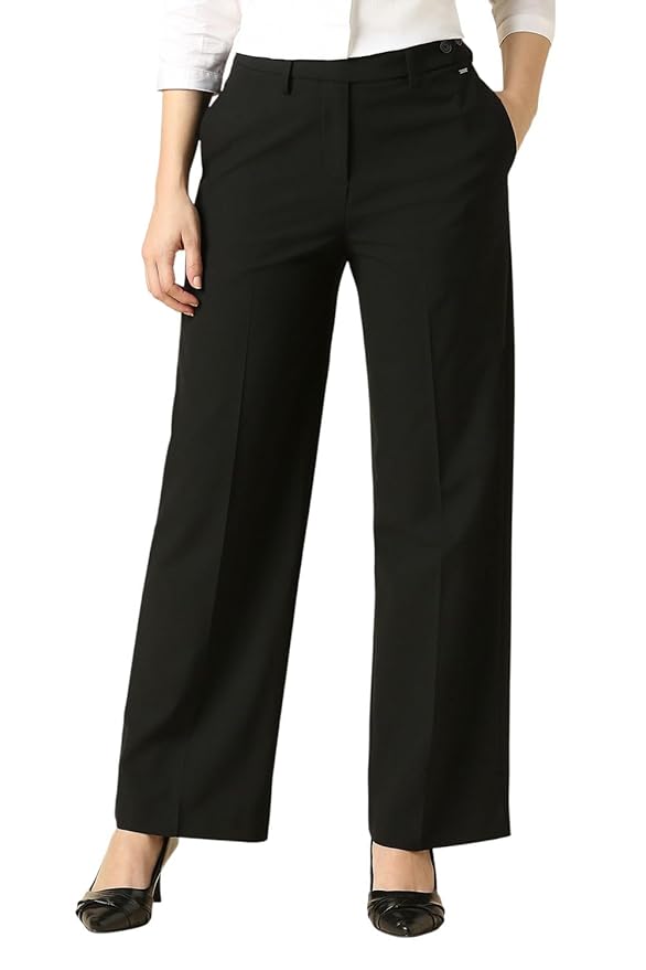 Allen Solly Women's Regular Casual Pants