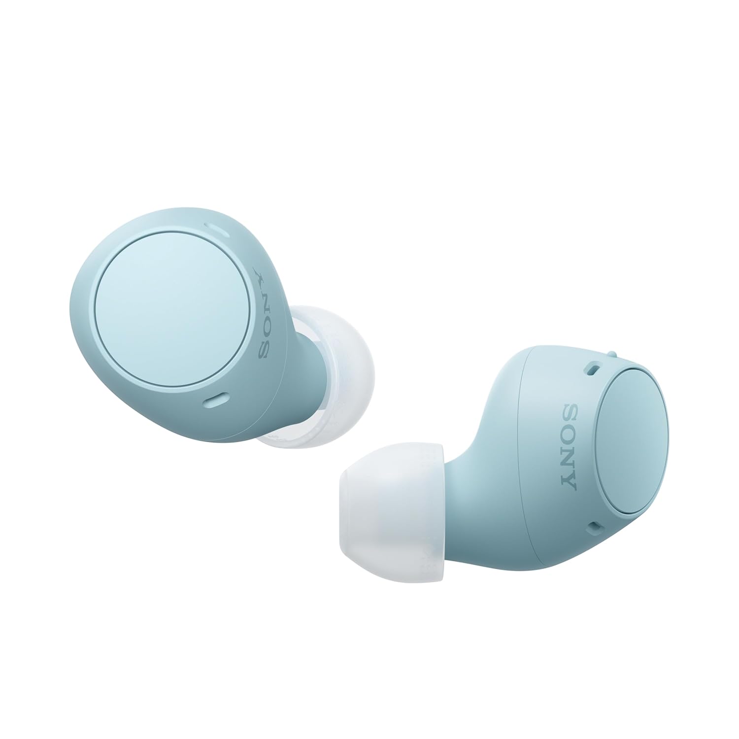 Sony WF-C510 Wireless Bluetooth Earbuds with Mic, TWS, in Ear, Ambient Sound Mode, Small and Comfortable, IPX4, Quick Charge, Multipoint Connectivity, Customized EQ, Up to 22 Hours Battery- Blue