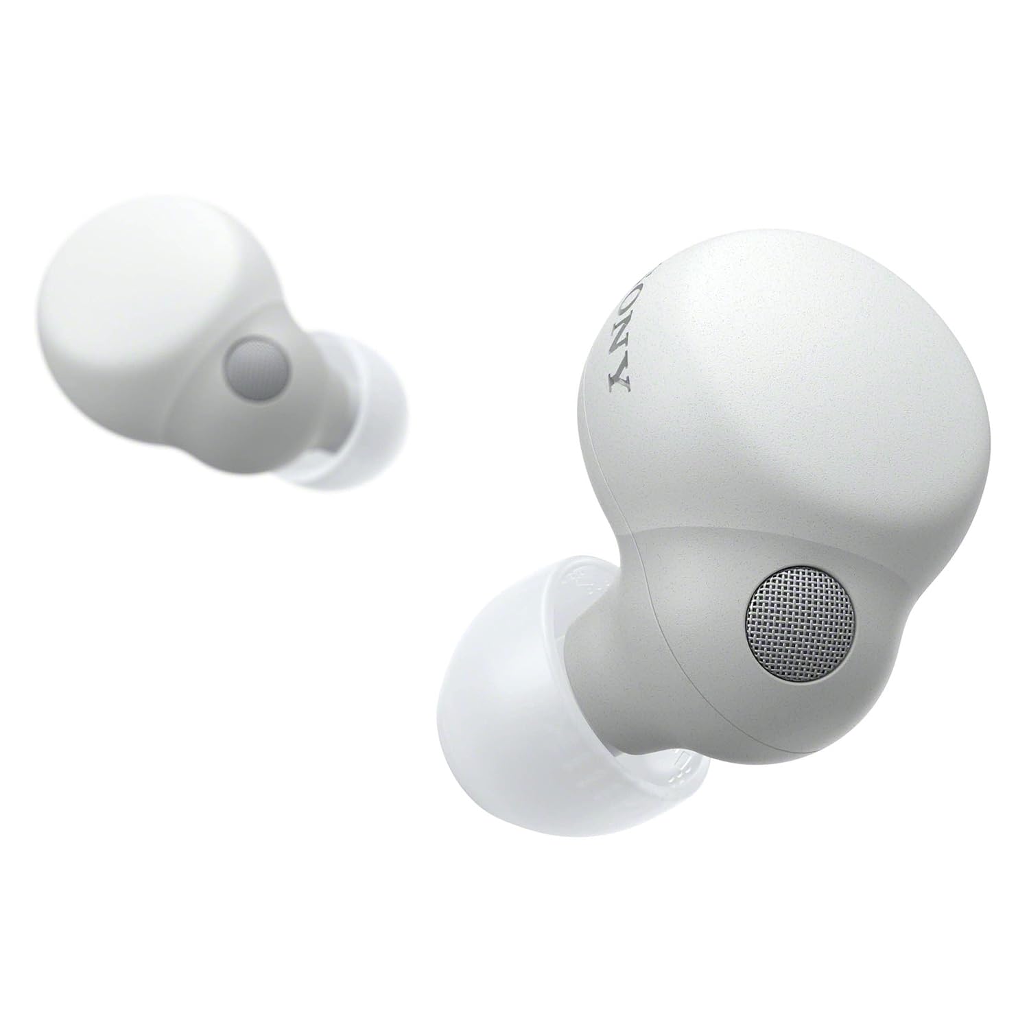 Sony LinkBuds S WF-LS900N Noise Cancellation Bluetooth Earbuds, TWS, Hi-Res Audio, Up to 23Hrs Battery-White | Active Noise Cancellation, Alexa Built-in, Bluetooth 5.2, IPX4, Up to 20h, USB-C