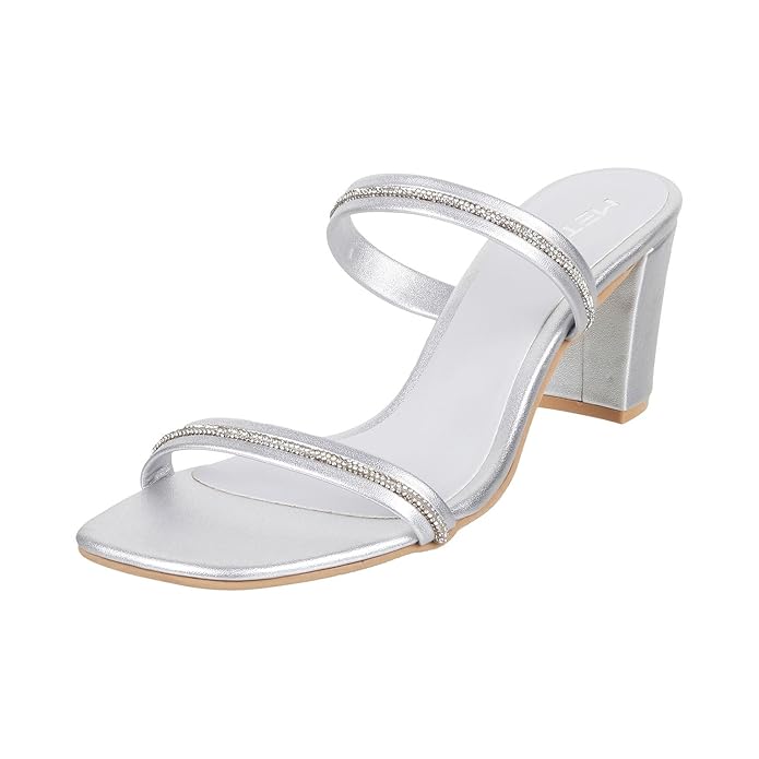 Metro Women Block Heel Fashion Sandal