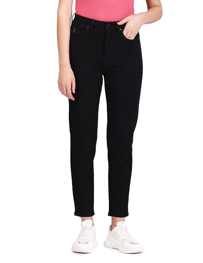 U.S. Polo ASSN. Women's Slim Fit High Rise Jeans