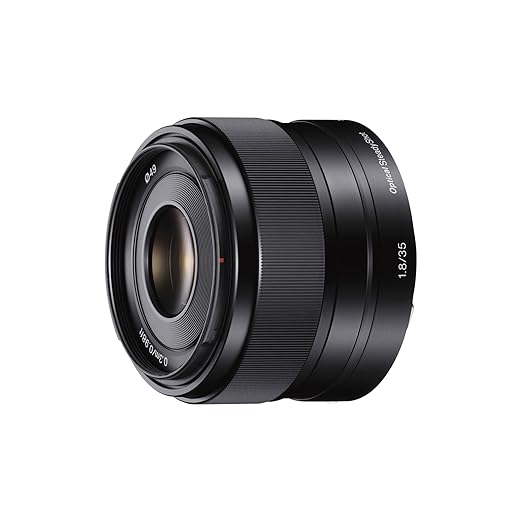 Sony E Mount E 35mm F1.8 OSS APS-C Lens (SEL35F18) | Standard Prime | Portrait Photography