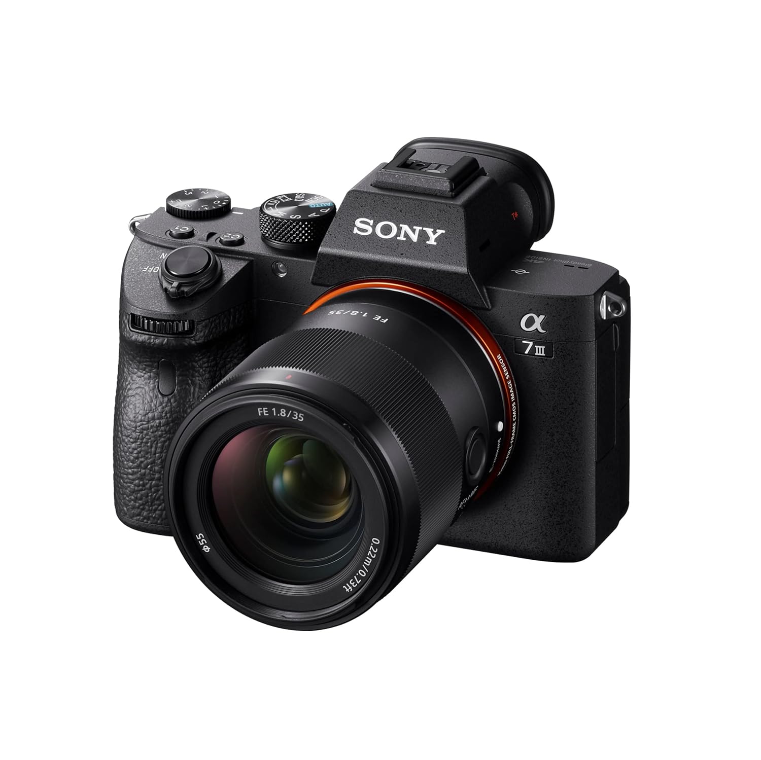 Sony E Mount Sony FE 35mm F1.8 Full-Frame Lens (SEL35F18F) | Standard Prime |Product Photography
