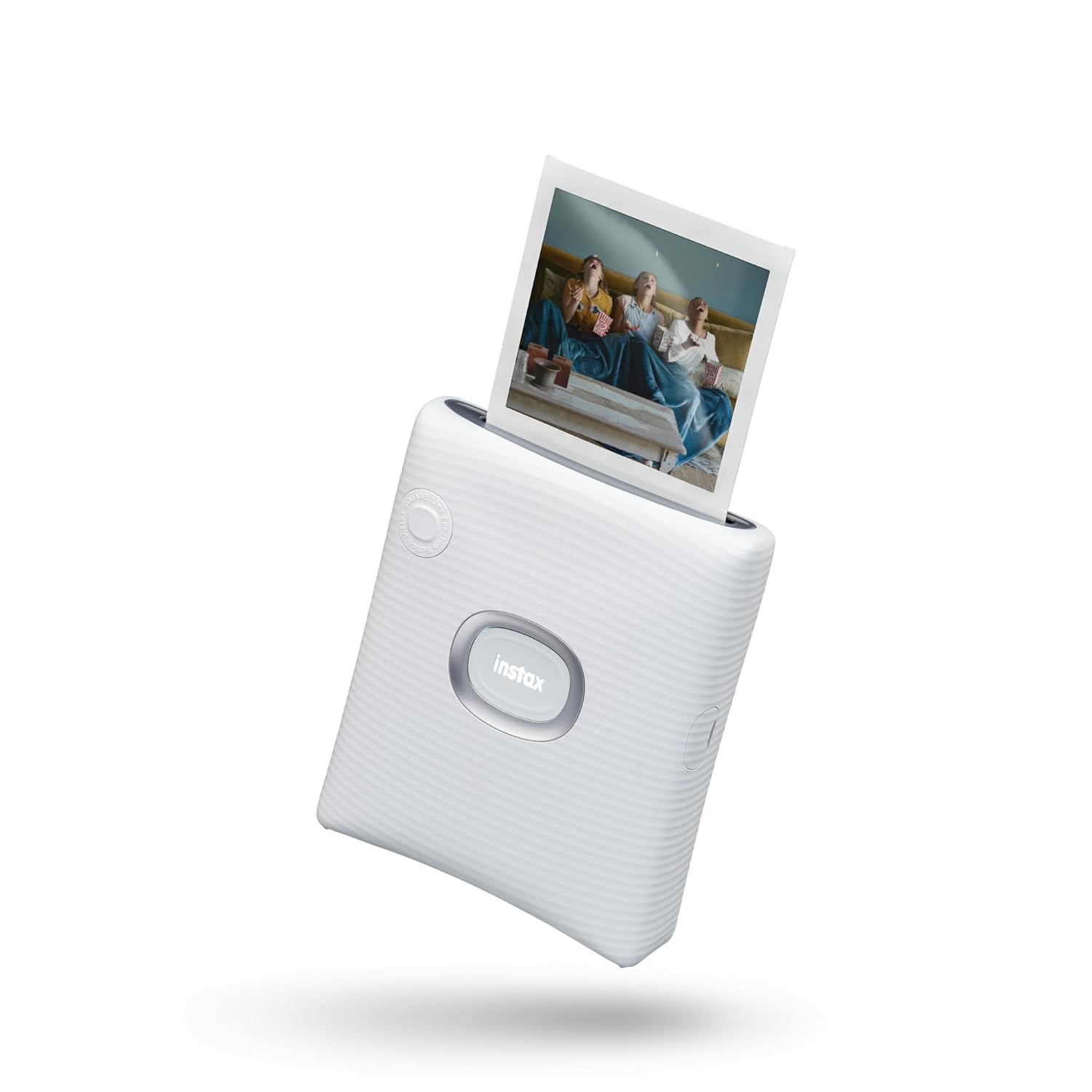 instax Fujifilm Square Link Smartphone Instant Photo Printer - White